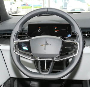 Genuine Leather Hand‑Stitched Steering Wheel Cover for 1(18-21)2(20-26) 3(24) 4(23-26) 5(20-25)