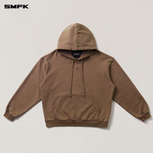 SMFK | Vintage Camouflage Statue Pullover Hoodie