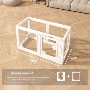 SHENJINGMAO | Stable Anti-Tilt Multifunctional Cat Enclosure