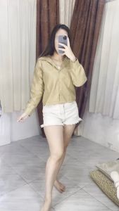 Kemeja Gita Rami Basic TERLARIS & Kemeja Crop Linen 2023