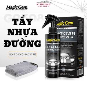 Tẩy keo băng dính-Tẩy nhựa đường MAGIC GEM loại bỏ các vết bẩn kết dính cứng đầu trên mọi bề mặt