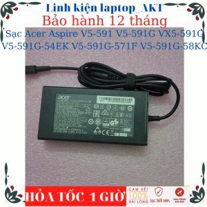 Sạc laptop Acer Aspire V5-591 V5-591G VX5-591G V5-591G-54EK V5-591G-571F V5-591G-58KC- Sạc Acer 19V-7.1A-135W chân 5.5*1.7mm