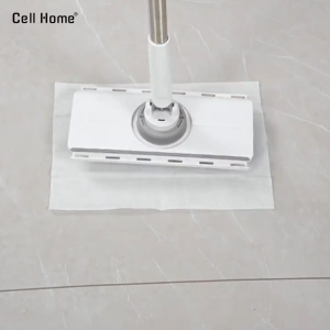 Cây lau nhà kẹp khăn giấy ướt không cần giặt giẻ siêu tiện lợi bản nâng cấp 25cm