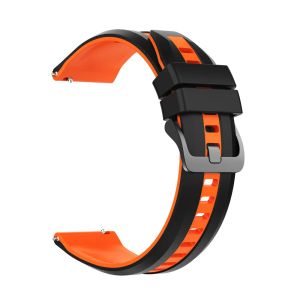 GEEKTHINK | Dây Đeo Đồng Hồ Silicon Hai Màu 22mm Dây Đeo Thể Thao Đa Năng Dành Cho Huawei Watch GT 7/6/5 Tương Thích Với Nam Và Nữ Dây Đeo Đa Năng 46mm