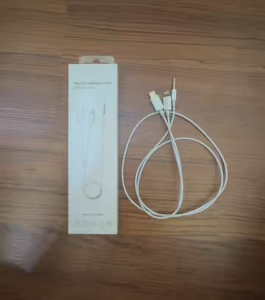 สายJack Type-C iOS To 3.5mm Aux Audio Cable  ตัวแปลงเสียบช่องAUXของลำโพงหรือติดรถยนต์