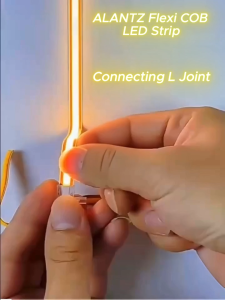 ALANTZ Flexi COB LED Strip Cut into precise length without any limitation 24v High lumen output COB Available in 10 METER Per Reel 3000K/4000K/6000K Singapore Brand Local Warranty 1 YEAR