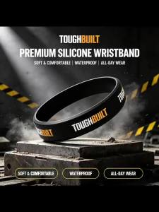 Toughbuilt | TOUGHBUILT Tool Decor Couple Basketball Sports Wristband Fitness Rubber Bracelet