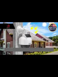 Solar Energy LED Wireless Fake CCTV Simulation Dummy Waterproof Security Camera Recorder Kamera Securiti Palsu