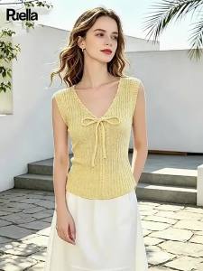 puella | Sweet Summer Sleeveless Knitted Top