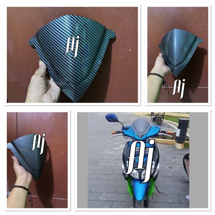 Visor Vario 125 Old lama supra x 125 vario 125 Old Techno Carbon kilat