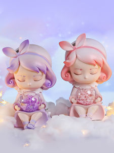 Fantasy Girls Favorite Creative Small Ornaments Cartoon Bedside Table Table Decoration Small Night Lamp Doll Students Birthday Present