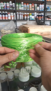 Tali Plastik Rafia Press Lilit Untuk Salaran Lanjaran Tanaman Rambat