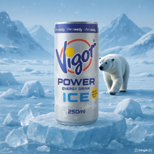 Vigor Power Energy Drink Ice Extra Cool Sport Cooling Effect Energy Booster Gaming Minuman Tenaga Kuat Sejuk Power