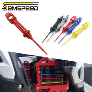 SEMSPEED For Dayang FKM FEKON Venture ADV 150 Motorcycle CNC Engine Oil Level Guage Dipstick Measure
