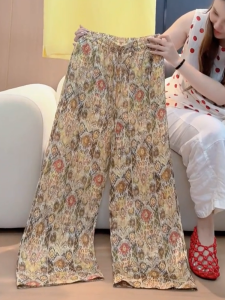 MANMI | Unique Exclusive Print Loose Palazzo Pants