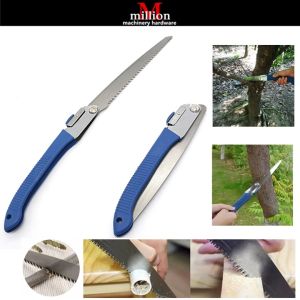 270mm Gergaji Pokok Safety Lock Portable Garden Folding Manual Pull Saw Pruning Saw with Anti-slip Handle Outdoor Gardening Tree Trimming Tool