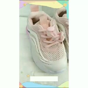 Sepatu LED Anak Import Murah Sneakers Anak Sepatu Lampu Anak White Fashion