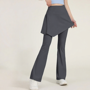 ATUA | Detachable Flap High Waist Camouflaging Slimming Fitness Long Pants
