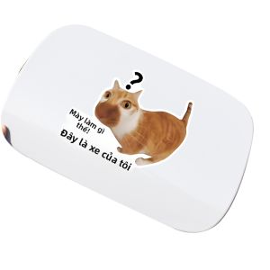 Cat Design Scratch Concealing Car Stickers