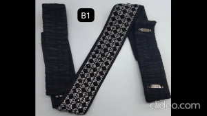 BELT BLACK AND COPPER STONE TYPE FOR WOMEN SAREE DRAPING BEST DESIGN FROM INDIA