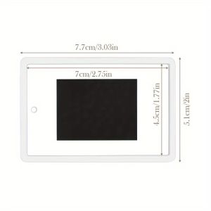 40pcs Acrylic Refrigerator Magnet Picture Frame / DIY Acrylic Fridge Magnetic Photo Frames / DIY Photo Display Holder
