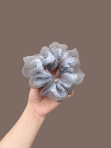 Mùa Hè Siêu Tiên Dual-layer Lace Floral Ruy Băng Tóc Vòng Tròn Phong Cách Hàn Quốc Phụ Kiện Tóc Nữ 2025 Mẫu Mới