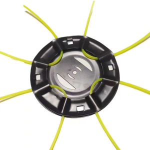 LoviRa 120mm Grass Cutter String Trimmer Head with 4 Nylon Lines Mower Accessories