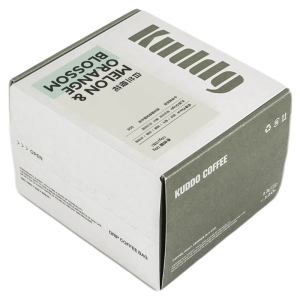 KUDDO | Black Hand Drip Ground Orange Blossom Earring Coffee 120g
