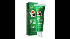 Kem Đánh Răng SADOER White Plus Tuýp 100g – Loại Bỏ Vết Ố Vàng Răng Do Sử Dụng Trà Và Cà Phê Làm Trắng Răng Ngăn Ngừa Hôi Miệng Bảo Vệ Răng