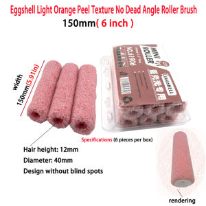 Eggshell Light Special Orange Peel Texture Without Dead Corners Roller Brush Painting Tool For Cleaning Paint And Painting