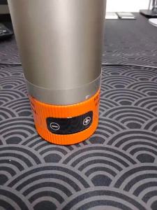 《302》Wireless Charging Water Cup Portable Electric Heating Milk Student Travel Boiling Water Insulation Baby out Milk Washing Car USB