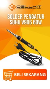 CELLKIT Solder Listrik 30W 60W Solder Tangan V905 V906 + Lampu Indikator