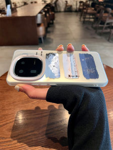 Romantic Beachscape NEON Silver Laser Iqoo15 Phone Case Silicone Men Women Full Cover Anti Slip Protective Shell Shockproof