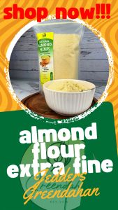 Greendahan Almond Flour 250g EXTRA FINE Blanched - Keto Friendly - Fine-textured for Perfect Keto Pastries and Breads