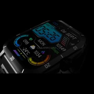 Smartwatch 1.96" AMOLED Screen GPS Track NFC Smart Wartch Bluetooth Calls Health Monitoring Sports Waterproof Men Women 2025 New
