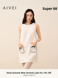 AIVEI | Elegant & Stylish Autumn Sleeveless Dress