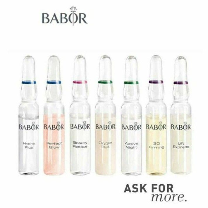 BABOR Ampoule Concentrates 3 Bottles or 5 Bottles Hydra Plus/MultiVitamin/CollagenBooster