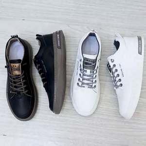 Fashionable Flat Shoes MenS Casual Small White Shoes Wear-Resistant Low Top Casual Shoe
