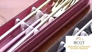 Korean spoon and pork case premium quality Cutlery Stainless Steel durable tableware 3 in 1 set