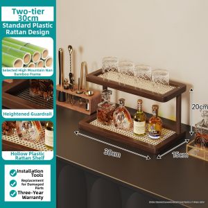 LUTUMEI | Multifunctional Simple Multi-level Cup Storage Rack