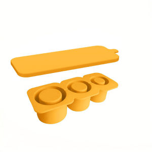 Ice Mold for Stanley Cup Silicone Cylinder Ice Mold with Lid and Bin for Freezer Ice Drink Juice Whiskey Cocktail Summer Gifts