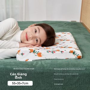 CUTE LIFE | Gối Trẻ Em Silicone Sóng Thoáng Khí Chỉnh Hình Cho Bé 3-12 Tuổi