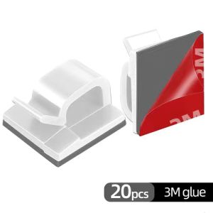 No-Drill Wire Organizer Wall-Mounted Traceless Cable Storage Self-Adhesive Cable Tie Net Cable Routing Tool for Car Use