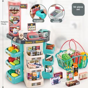 Simulated Ice Cream Vending Stall Candy Counter Toy
