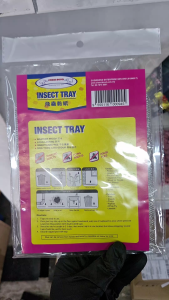 CHEMIBOND Dulang Pelekat Serangga - Telus Jelas Optik Tidak Toksik Tiada Bau Tahan Cuaca Sesuai untuk Menangkap Serangga Terbang Kecil Lalat Buah dan Lain-lain - Supplies