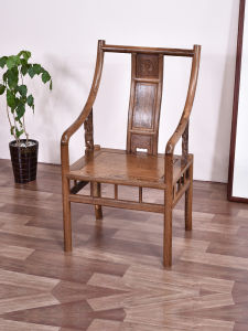 Redwood Master Chair Chinese Style Solid Wood Study Desk Chair Hotel Banquet Chair Ancient Tea Table Simulation Chicken Wing Wood