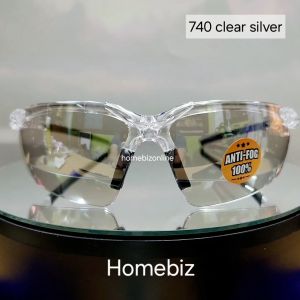 Action eyewear รุ่น 740 Clear silver แว่นตานิรภัย แว่นกันแดด2020 แว่นตากันUV แว่นกันแดดผู้ชาย แว่นตาผู้ชาย แว่นตากันแดดราคาถูก แว่นกันแดดแฟชั่น แว่นผู้ชายสวยๆ