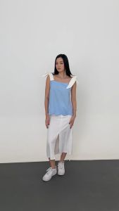 OFEYA - Bube Top Sleeveless - Atasan wanita tanpa lengan - Korean Top Wanita