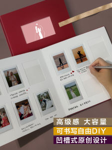 Mini Wedding Guest Book Photo Album Large Capacity Storage Book Instant Photography Gift Creative Festival Supplies