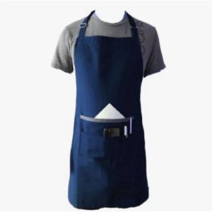 Celemek saku tumpuk / Celemek barista / Celemek drill / Apron / Celemek premium murah